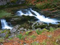Seitenblick zum ersten Wasserfall mit Seitenarm